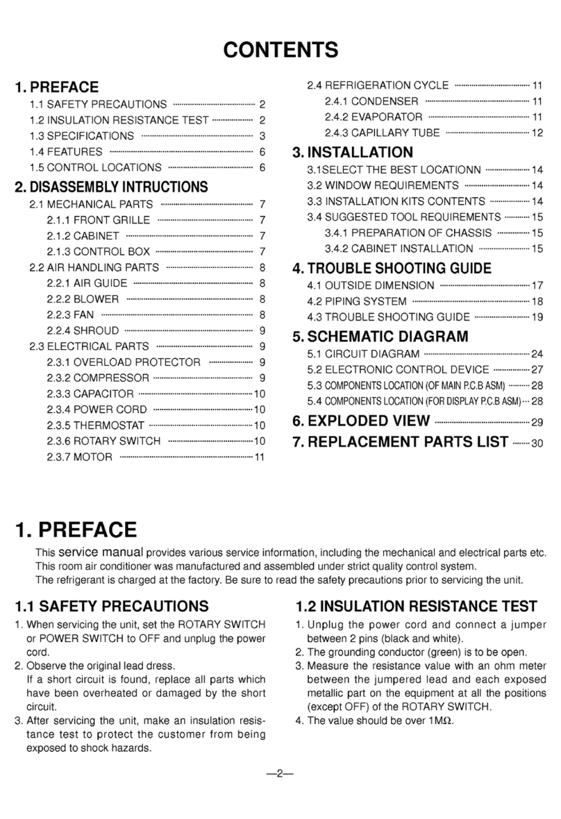 LG LW-C1211CL User manual