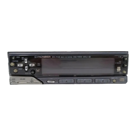 Pioneer DEH-P735R Operation manual