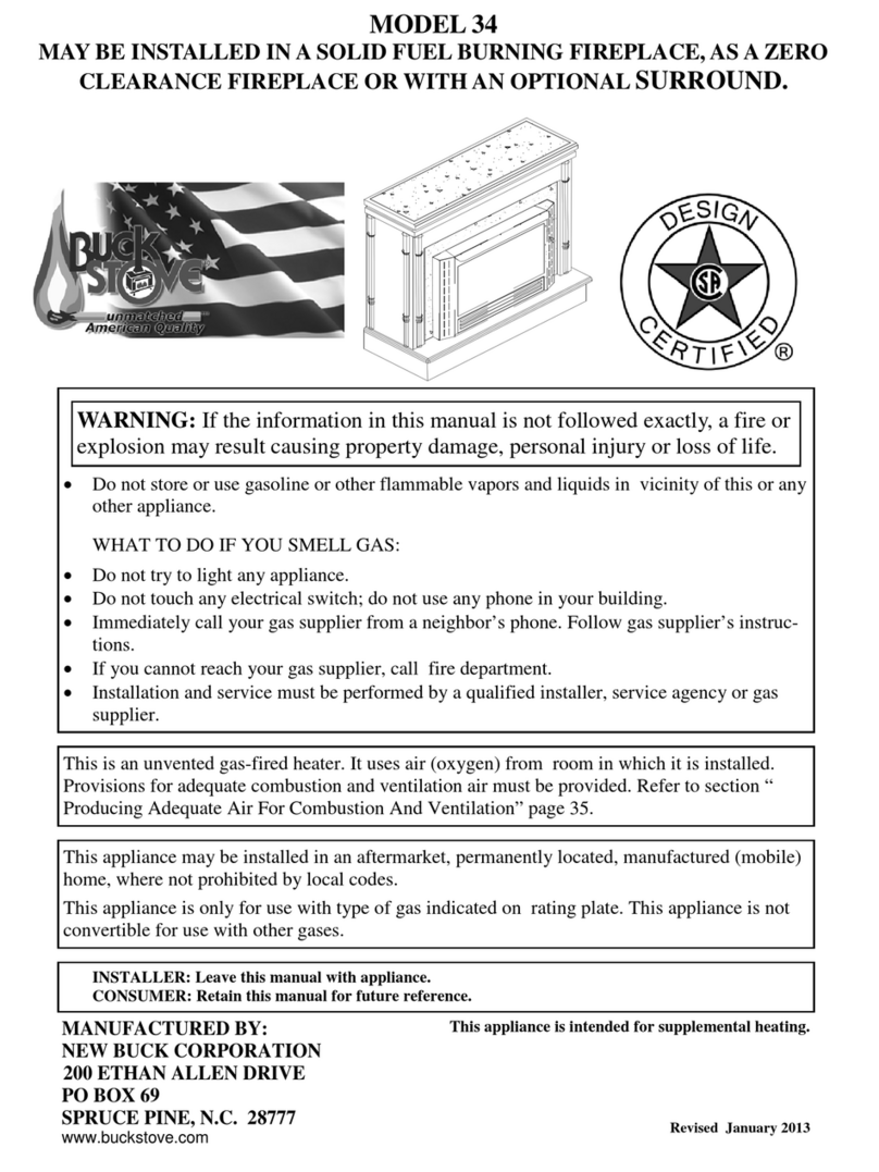 BuckMaster 34 User instructions