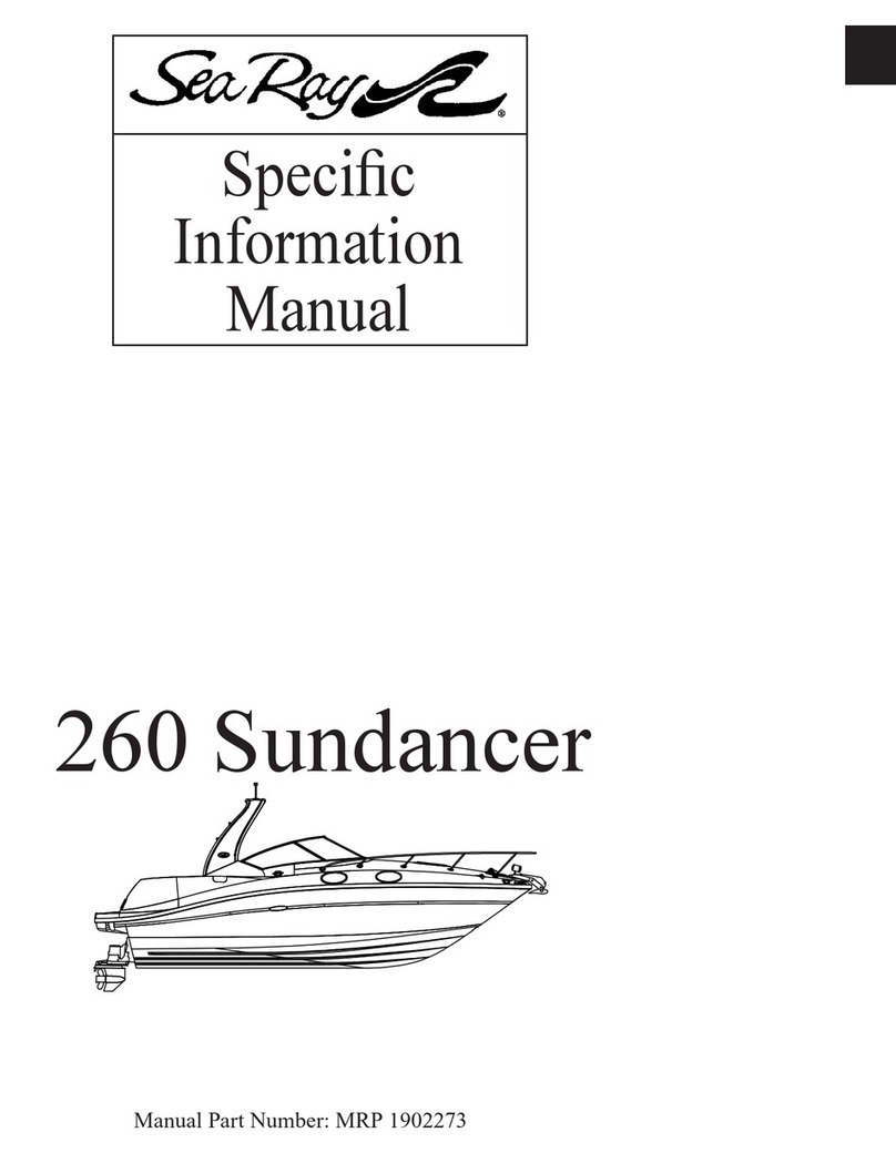 Sea Ray 260 Sundancer User manual