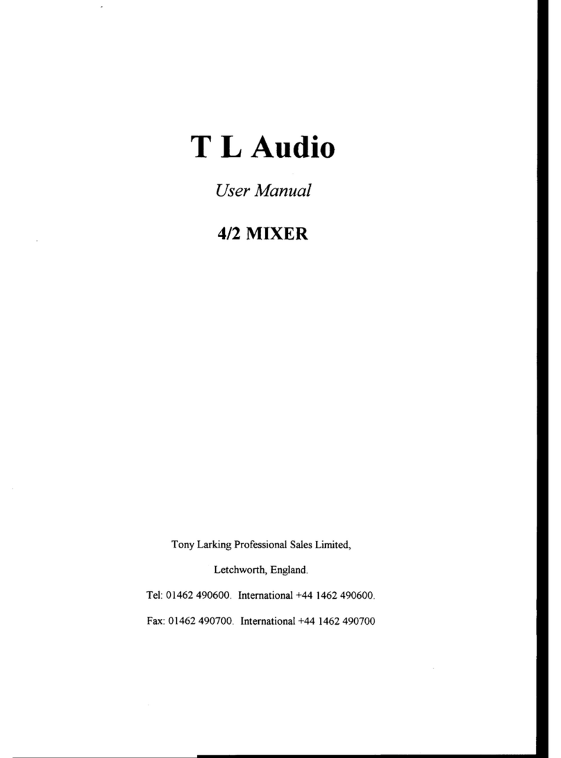 T L Audio 4/2 user manual
