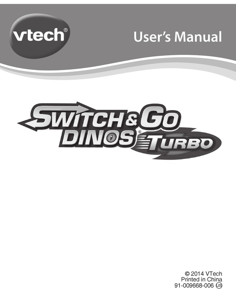 V-tech Switch & go dinos turbo User manual