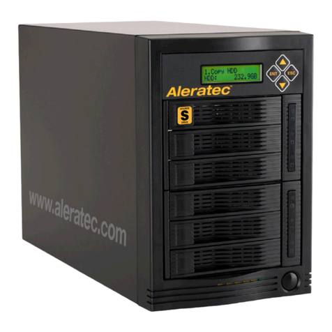 Aleratec 1:5 HDD Cruiser 350104 User manual Aleratec 1:5 HDD Cruiser 350104 User manual