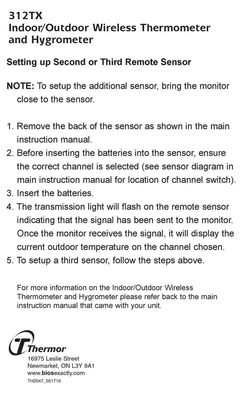 Thermor 312TX user manual