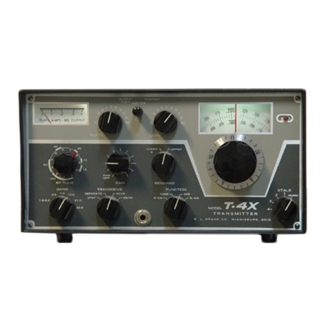 R.L.DRAKE T-4X User manual