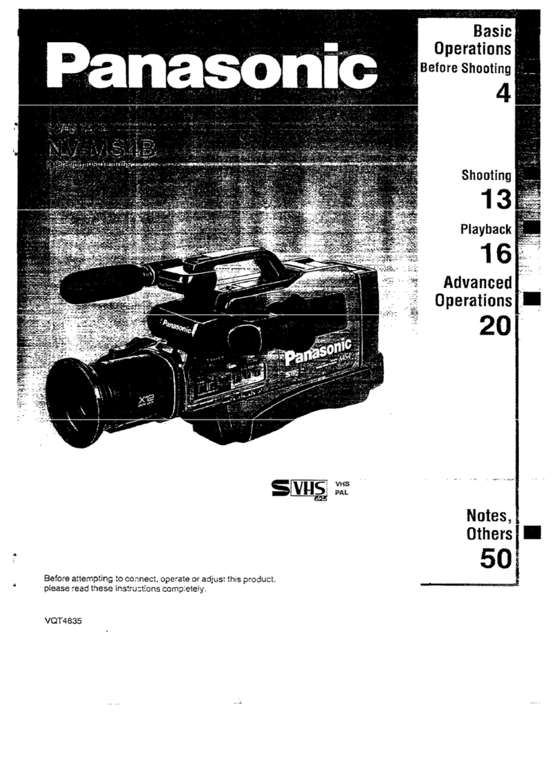 Panasonic NV-MS4B User manual