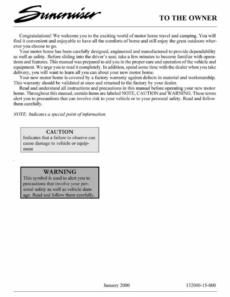 Suncruiser 32V instruction manual