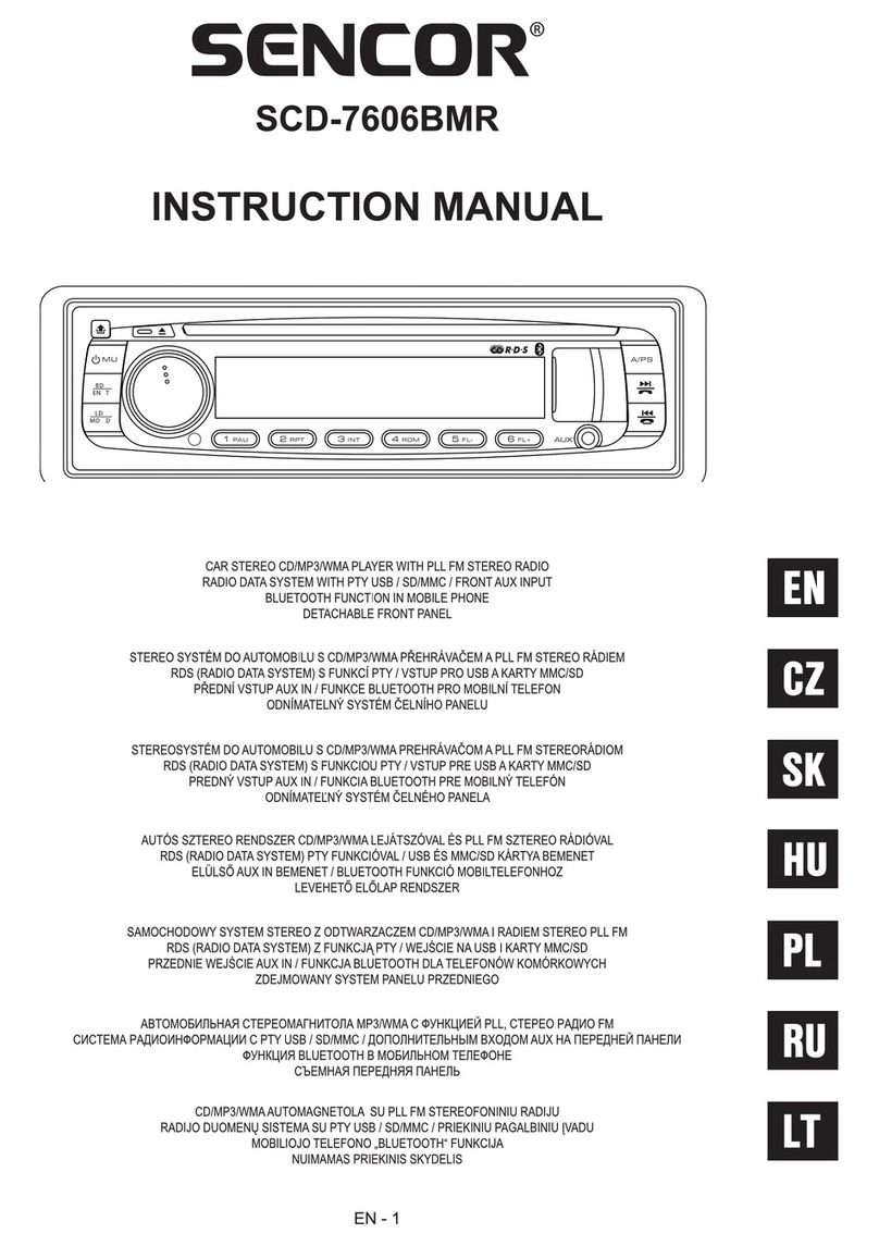 Sencor SCD-7606BMR User manual