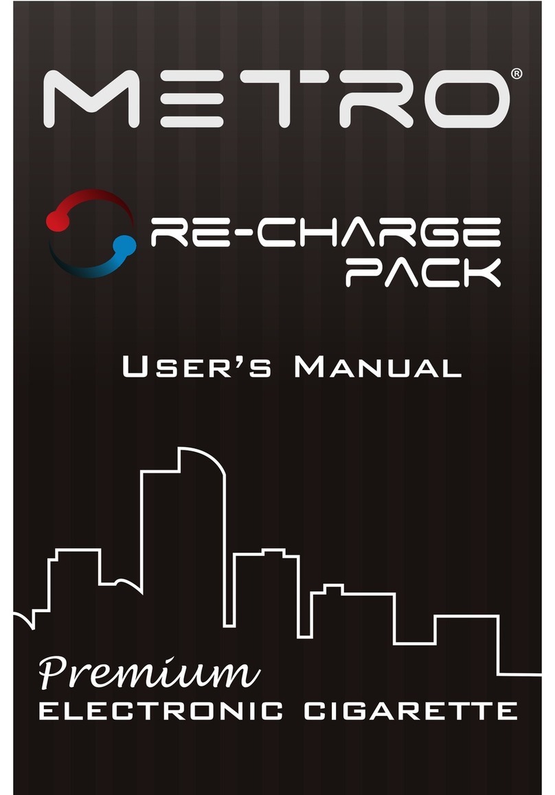 Metro DataVac Re-Charge Pack Premium user manual