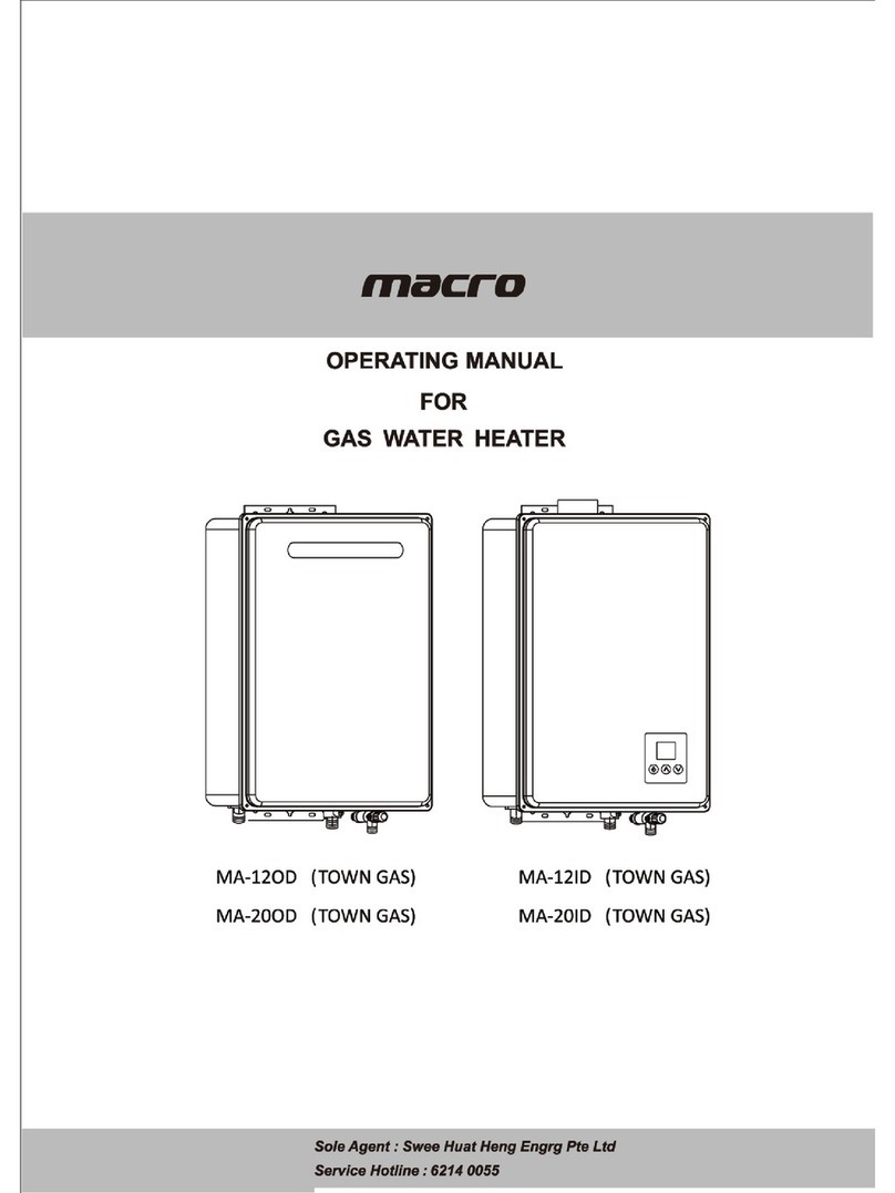 Macro MA-12OD operating manual Macro MA-12OD operating manual