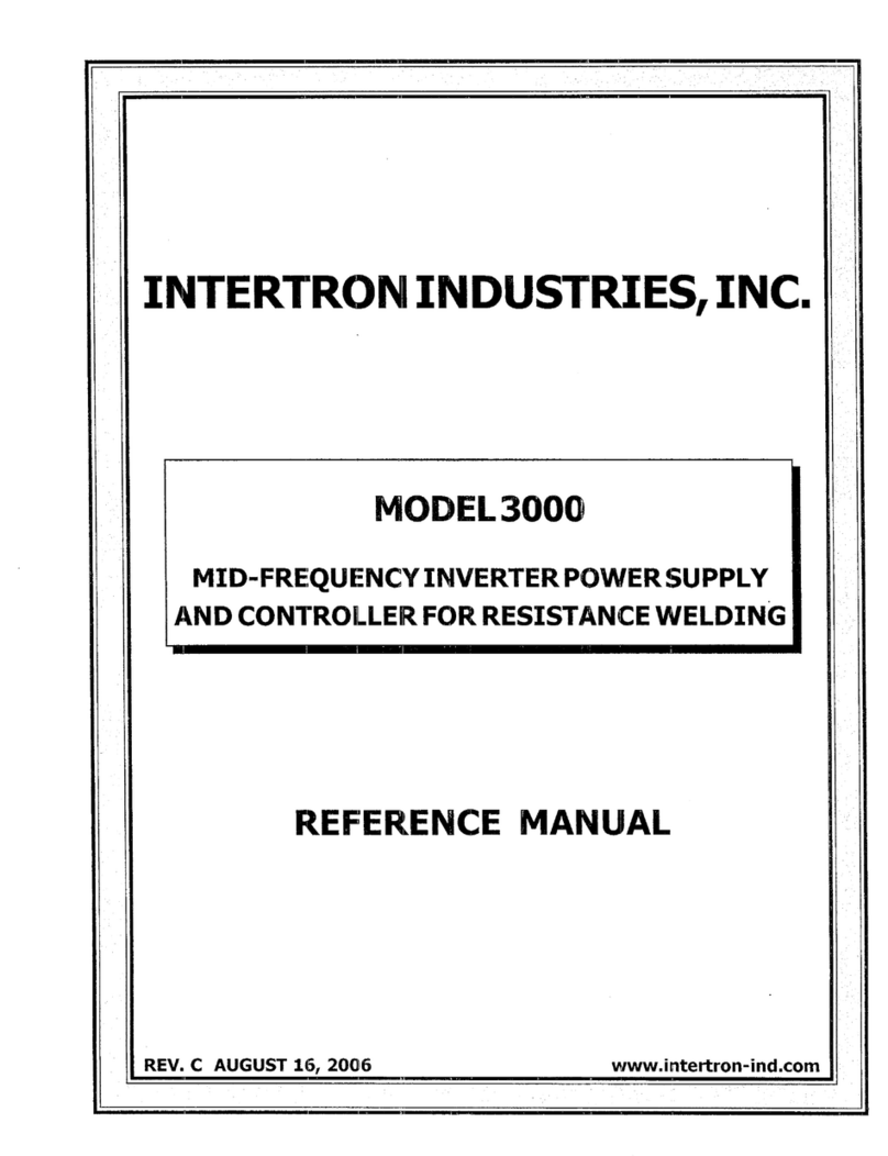 Intertron Industries 3000 Reference manual