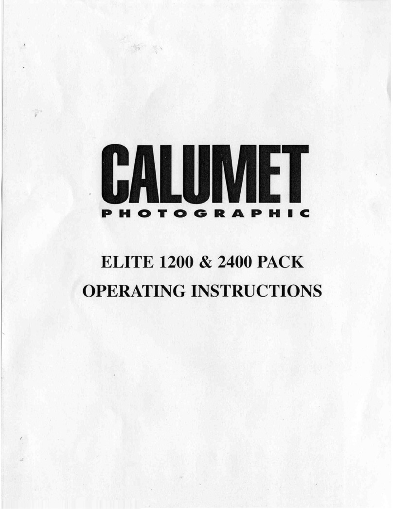 Calumet Elite 1200 operating instructions