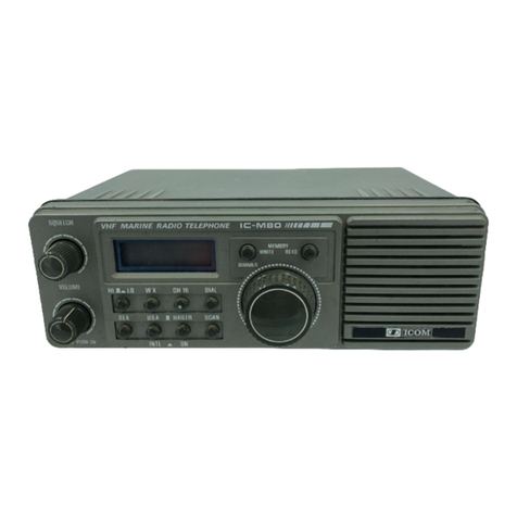 Icom IC-M80 Maintenance manual