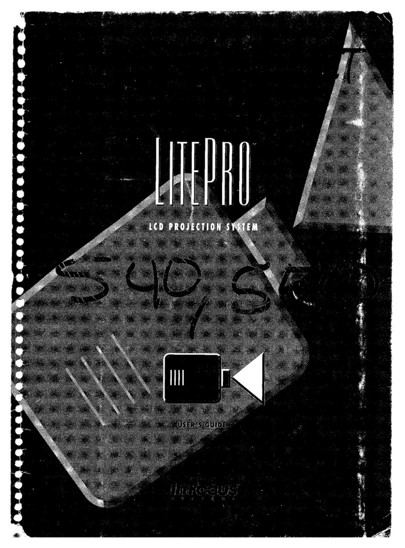 InFocus LitePro User manual