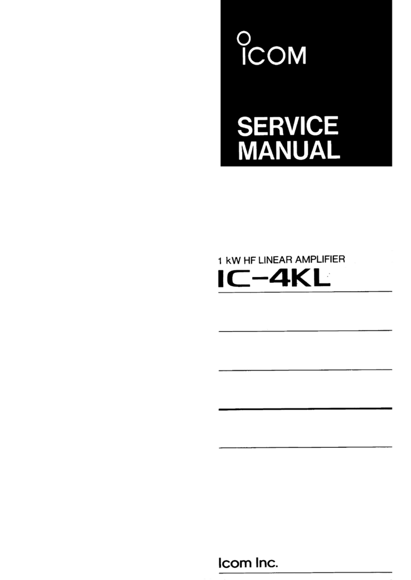 Icom IC-4KL User manual Icom IC-4KL User manual