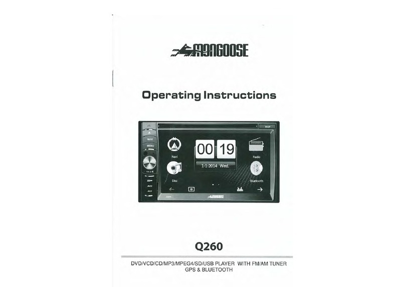 Mongoose Q260 operating instructions