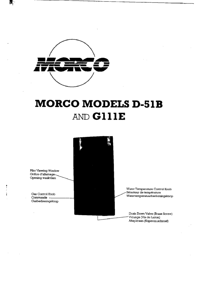 Morco D-51B User manual