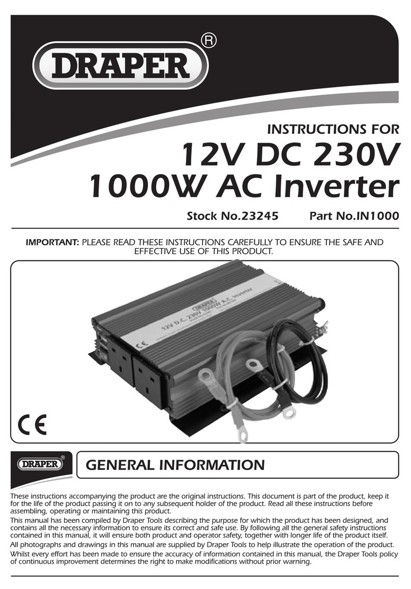 Draper IN1000 instructions