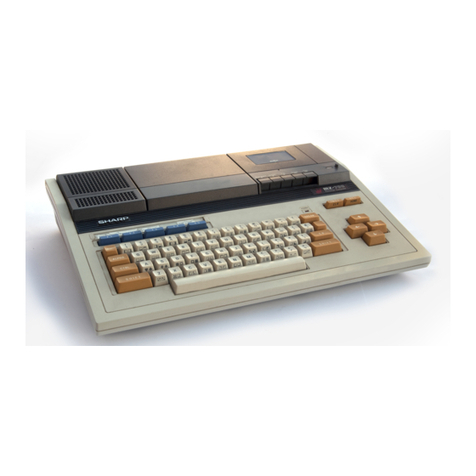 Sharp MZ-700 Series owner's manual