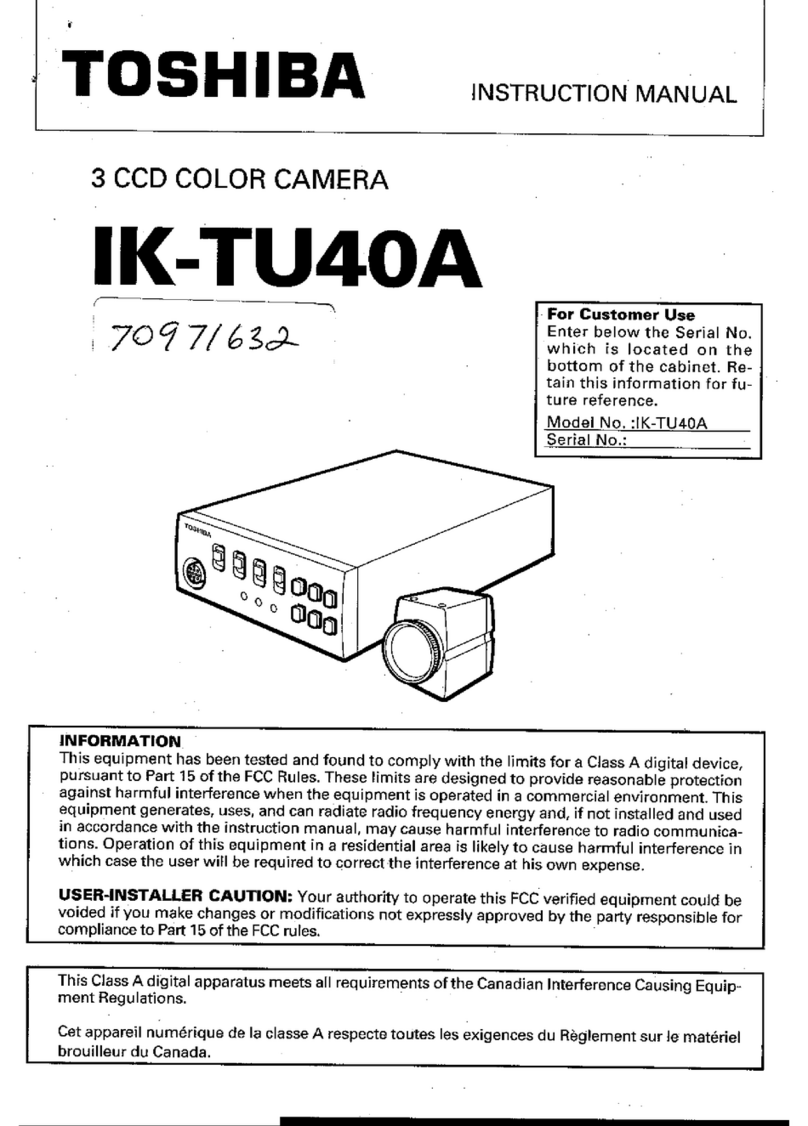 Toshiba IK-TU40A User manual Toshiba IK-TU40A User manual