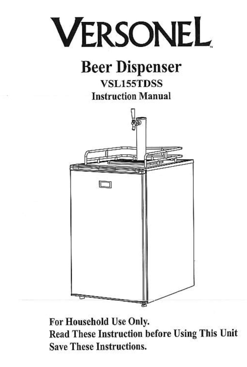 Versonel VSL155TDSS instruction manual