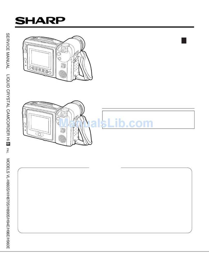 Sharp VL-H870S User manual