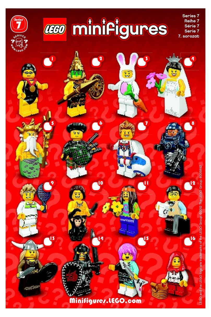 LEGO Minifigures Series 7 Instruction Manual LEGO Minifigures Series 7 Instruction Manual