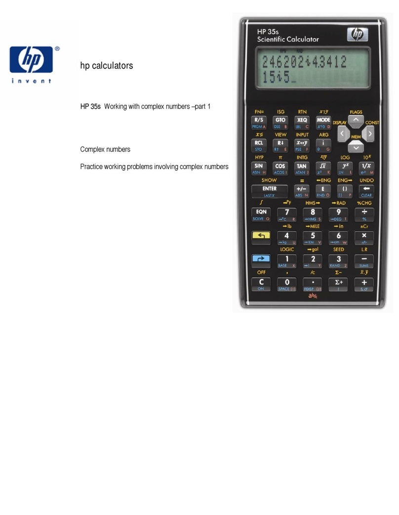 HP 35s Manual