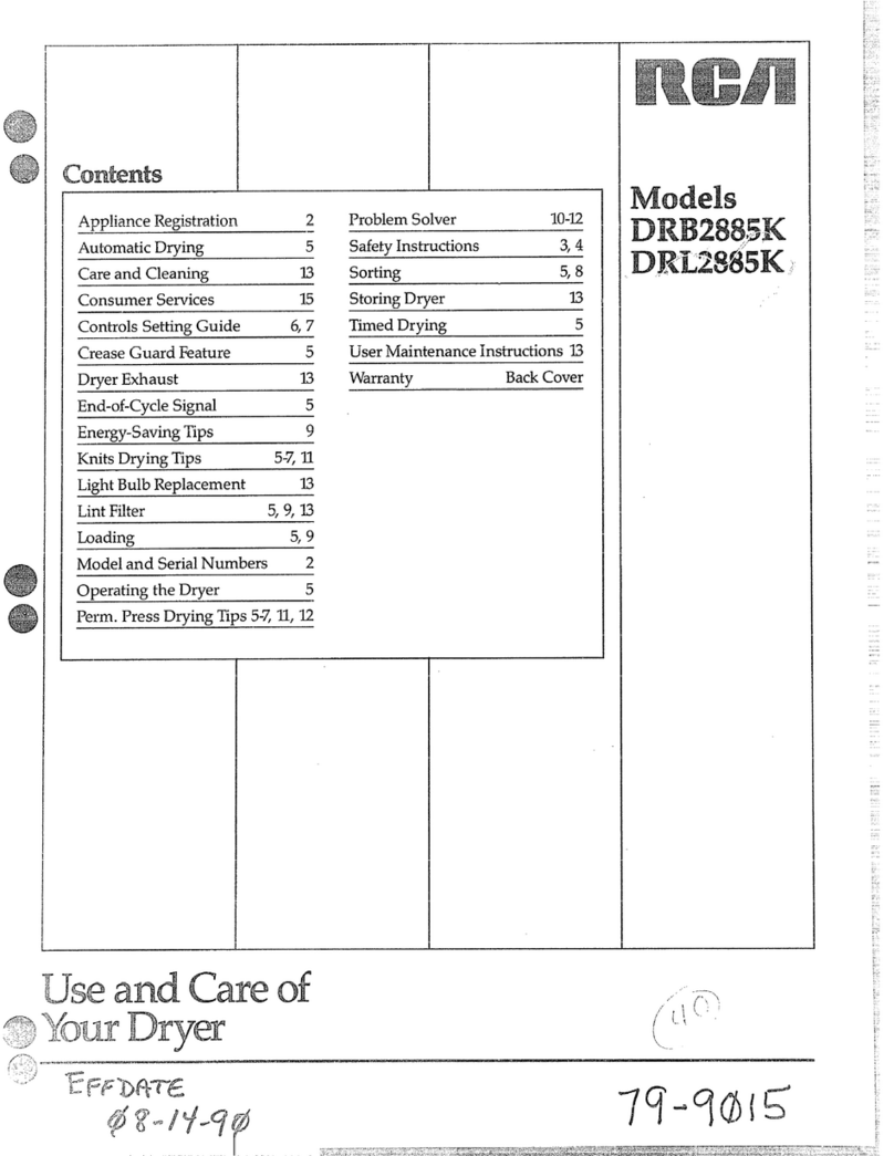 RCA DRB2885K Installation instructions