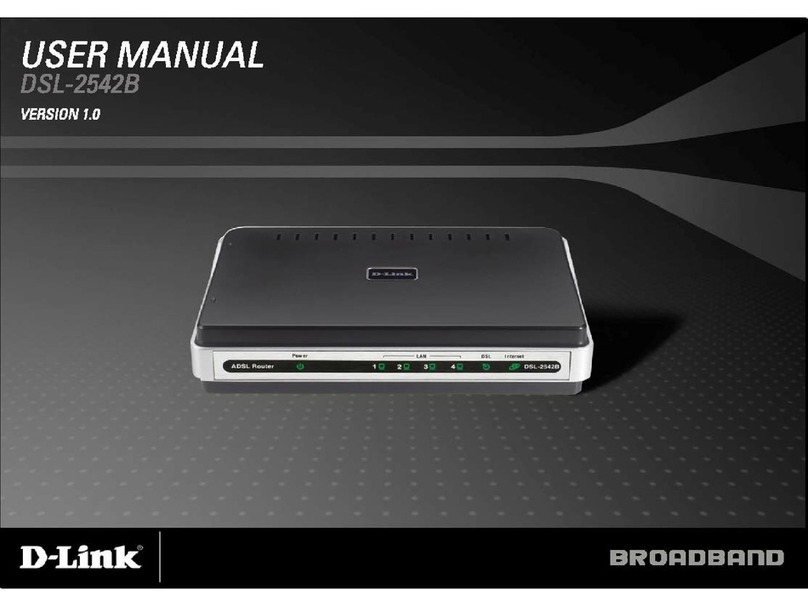 D-Link Broadband DSL-254B User manual