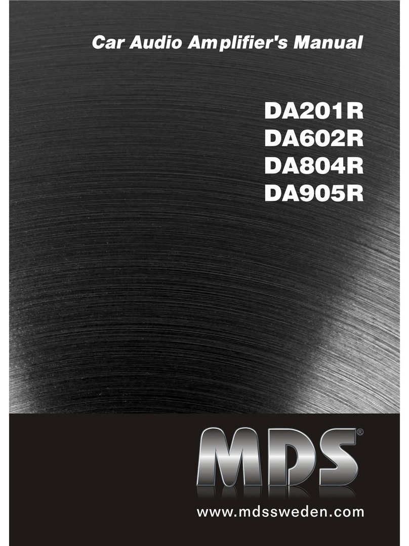 MDS DA201R User manual