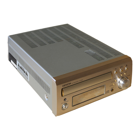 Denon UD-M30 User manual