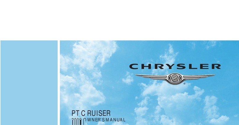 Chrysler 2009 PT Cruiser owner's manual