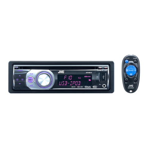 JVC KD-R618 User manual