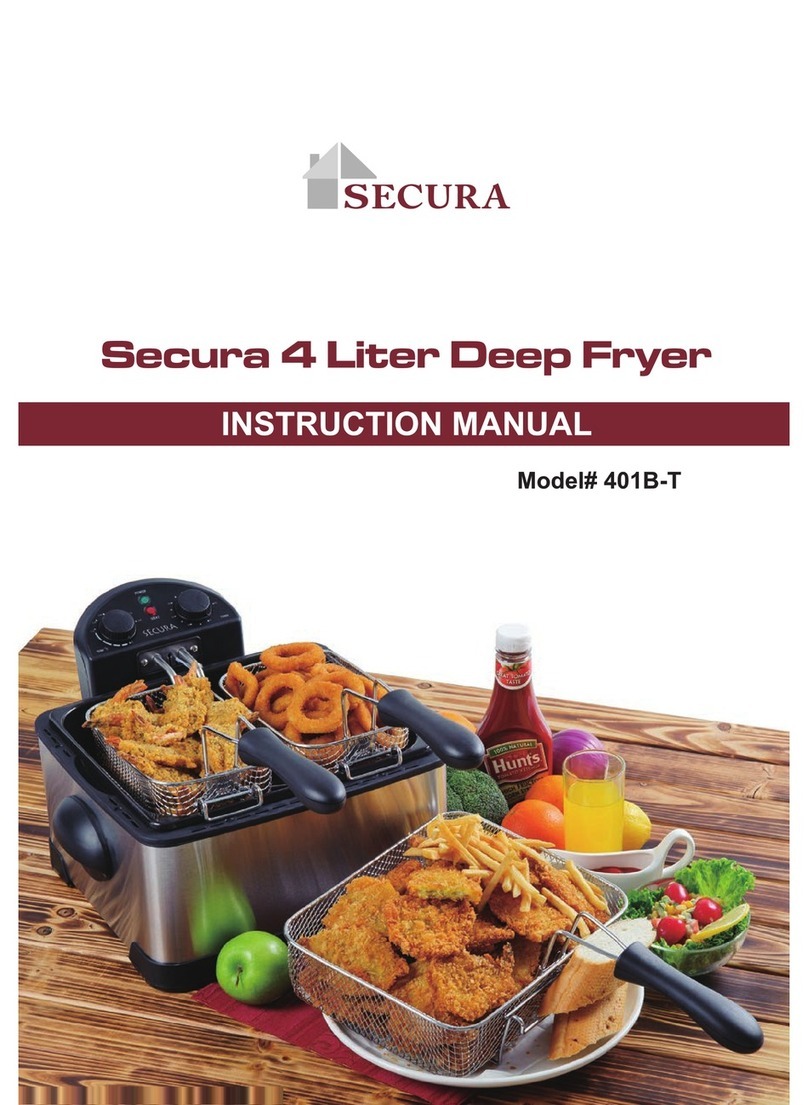 Secura 401B-T instruction manual