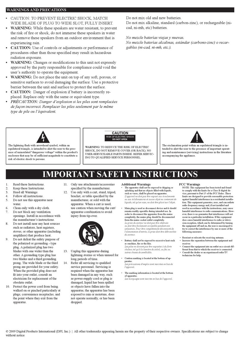 iLive S809B User manual