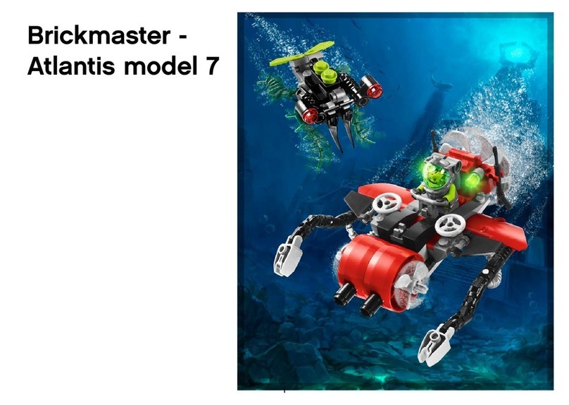 LEGO Brickmaster Atlantis 7 User manual