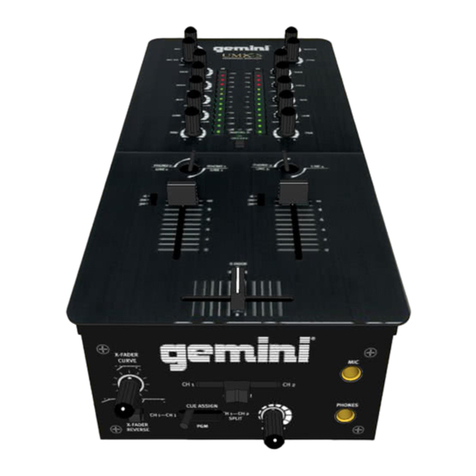 Gemini UMX-5 User manual