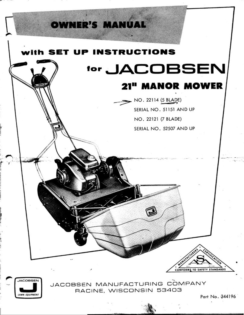 Jacobsen 22114 User manual