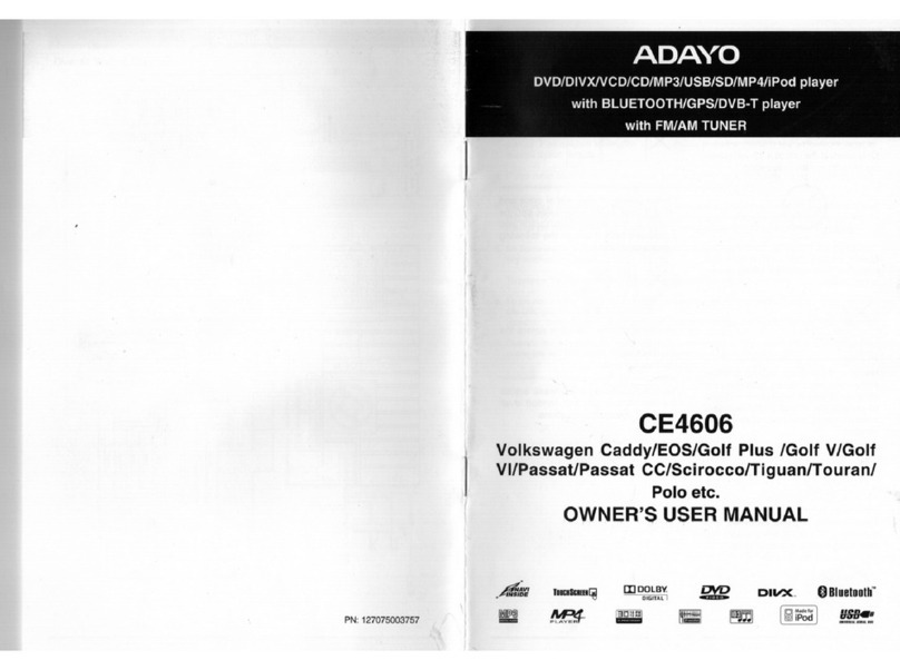 Adayo CE4606 Owner & user manual