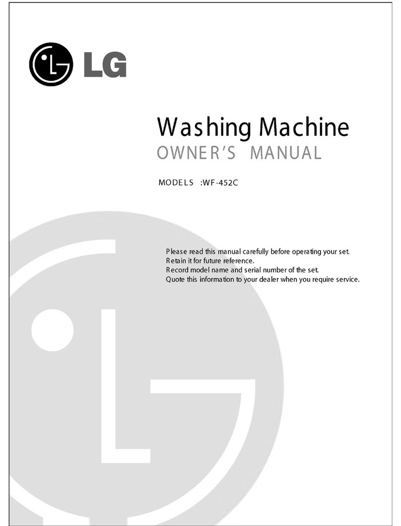 LG WF-452C User manual LG WF-452C User manual