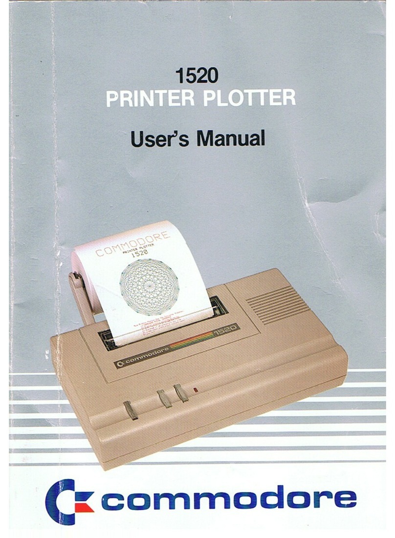 Commodore 1520 User manual