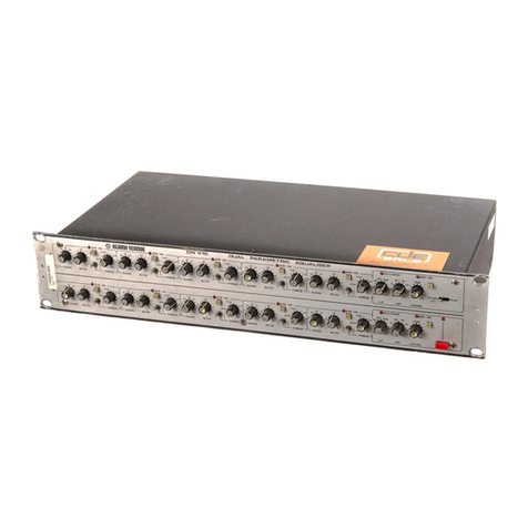 Klark Teknik DN410 operating instructions