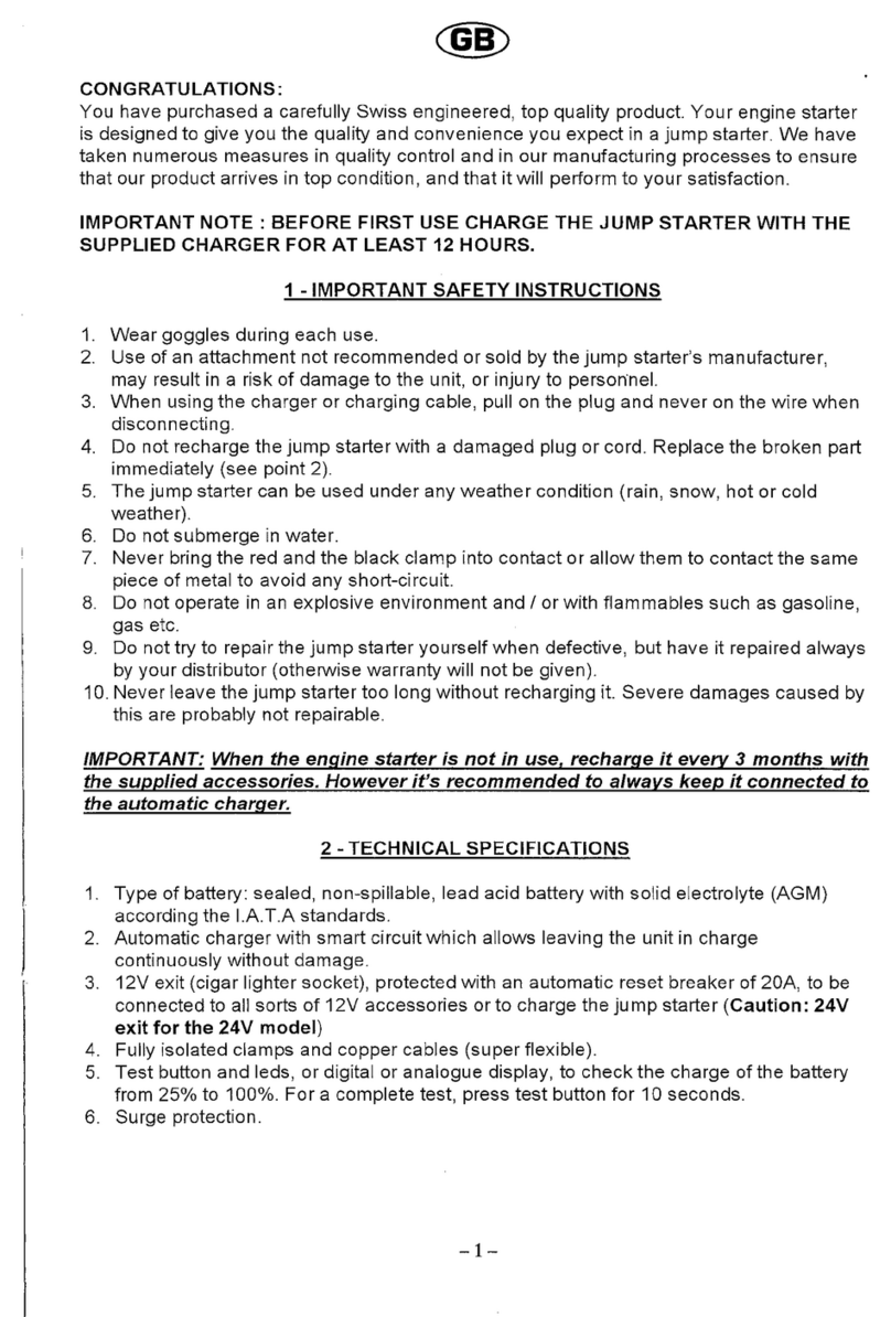 Porta Power LS1224 manual
