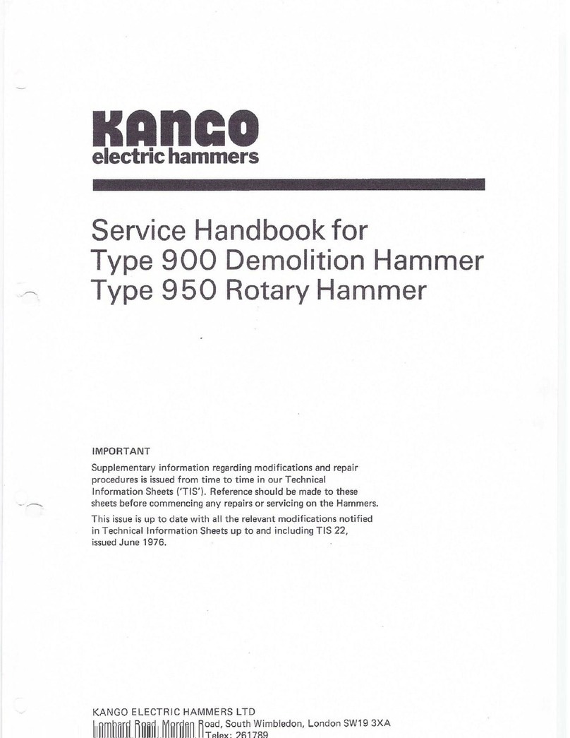 Kango 900 Service handbook