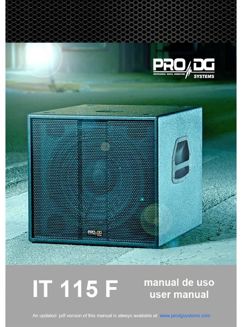 Pro DG Systems IT 115 F user manual