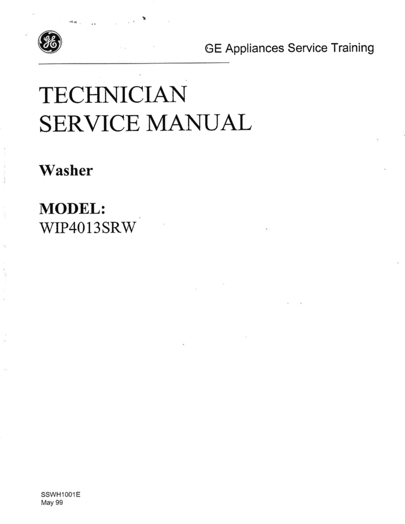 GE WIP4013SRW User manual