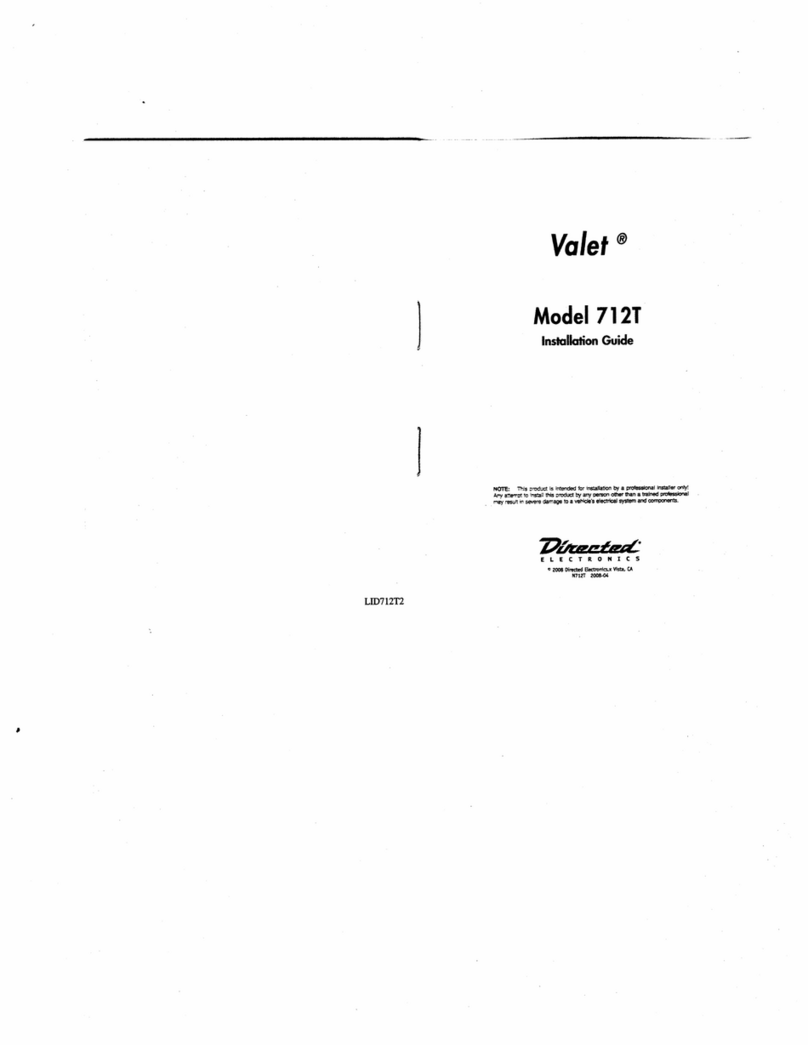 Valet 712T installation guide