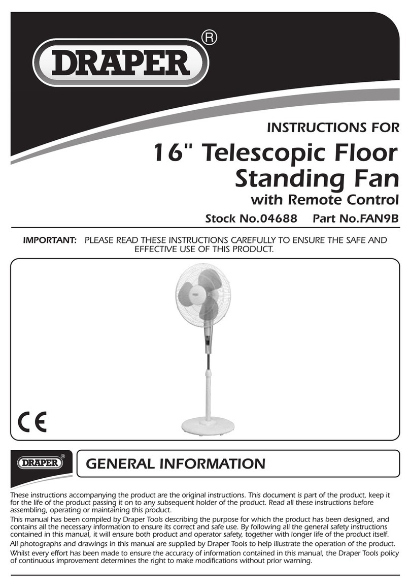 Draper FAN9B instructions