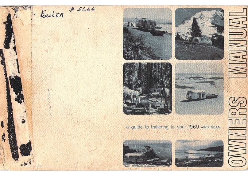 Airstream Safari 1969 User manual